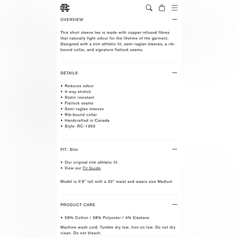 Reigning Champ Slim Fit
Copper Jersey T-Shirt - Picture 4 of 8